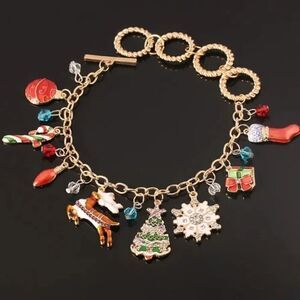 Christmas Charm Bracelet